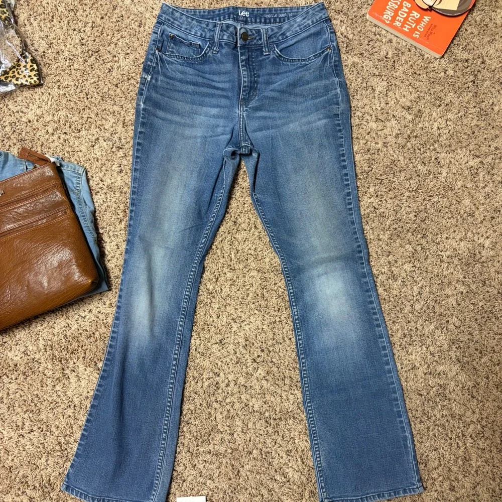 Lee Riders‎ Women Midrise Bootcut Jeans Medium Wash Size 6